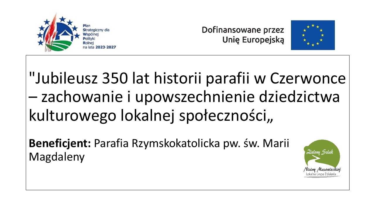 Plakat informacyjny WZR Beneficjenci